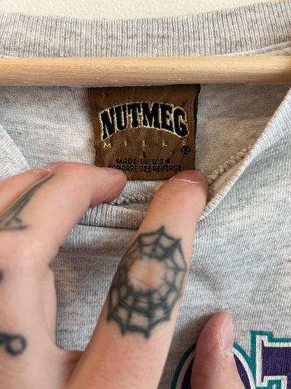 90s Charlotte Hornets Nutmeg Breakthrough Tee (L)