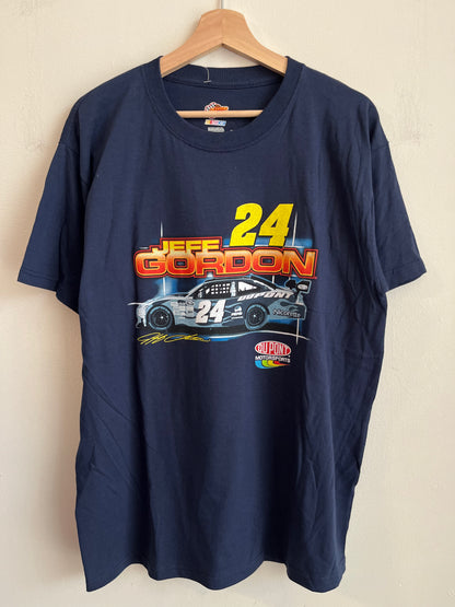 00s Nascar Jeff Gordan Deadstock Navy Tee (L)