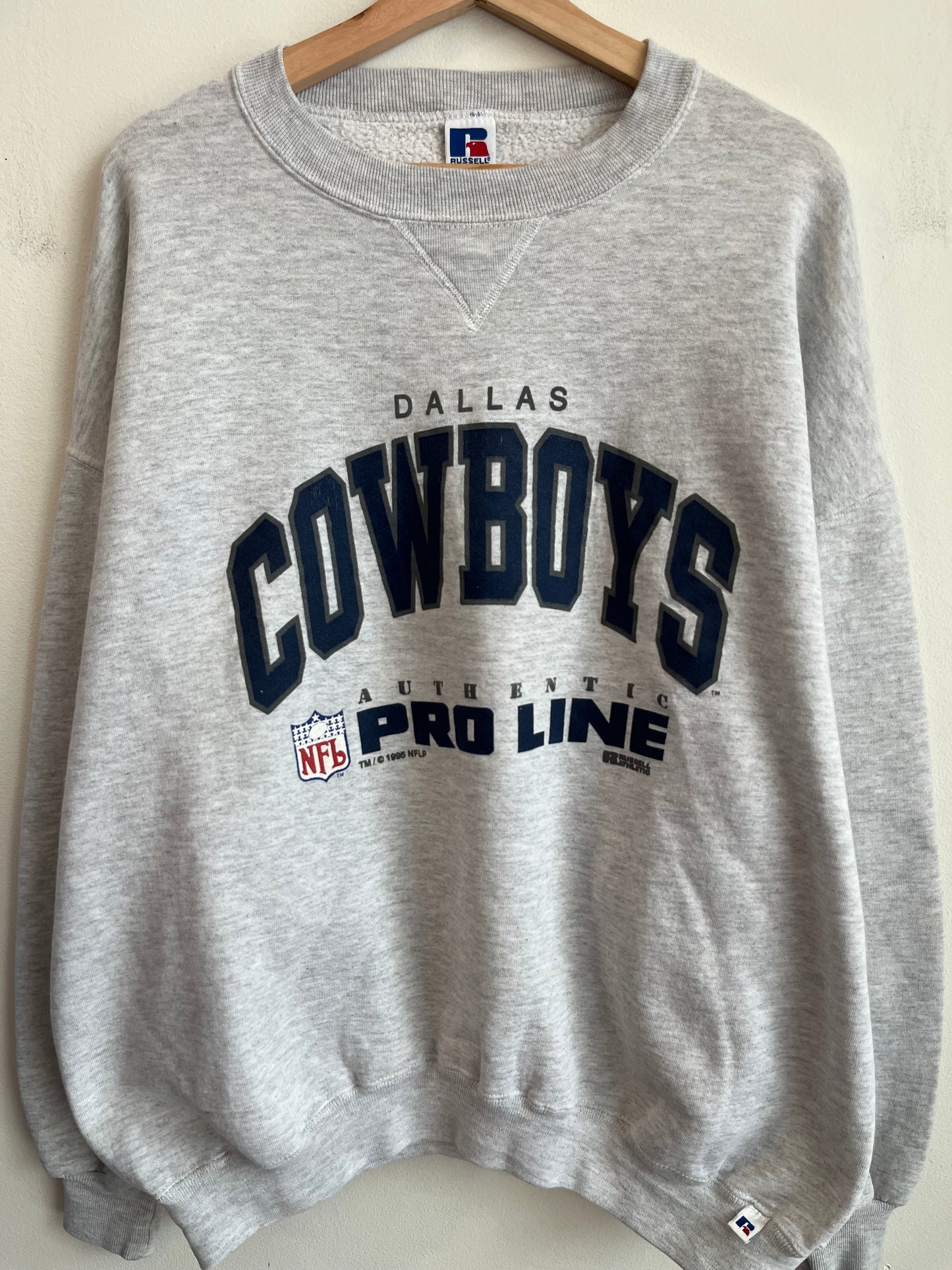 1995 Dallas Cowboys Spell Out Pro Line Crewneck (XXL)