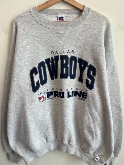 1995 Dallas Cowboys Spell Out Pro Line Crewneck (XXL)
