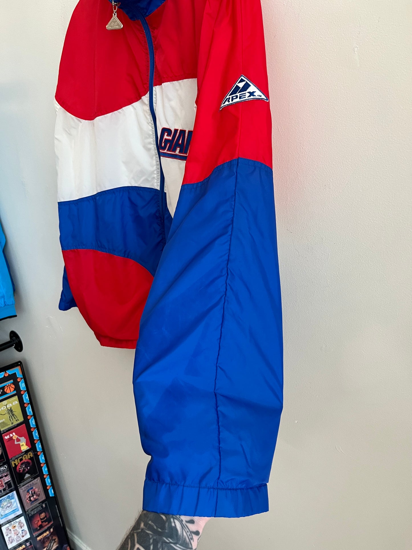 1990s New York Giants Apex Windbreaker (L)