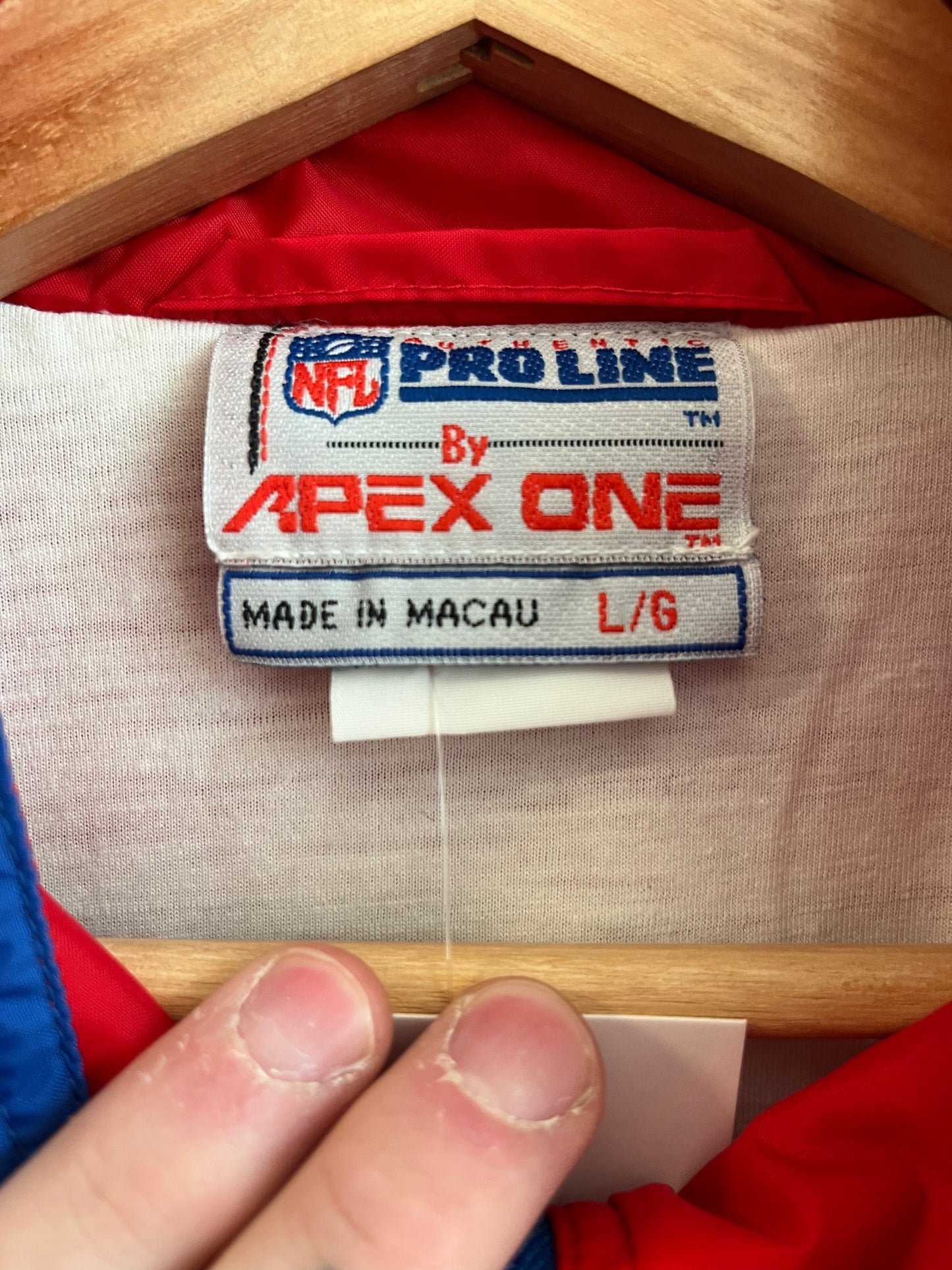 1990s New York Giants Apex Windbreaker (L)