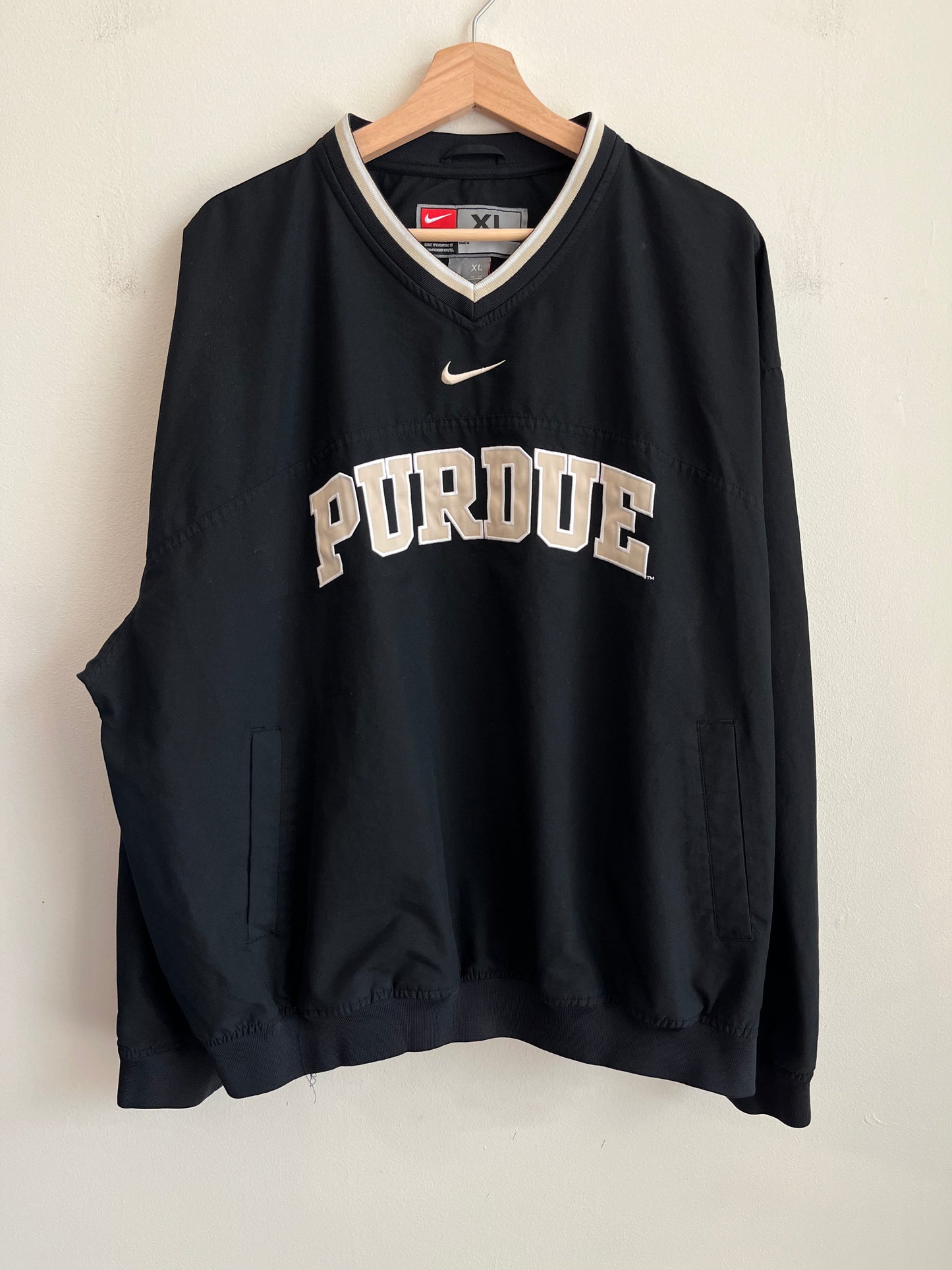 2000s Purdue University Spell Out  Nike Windbreaker (XL)