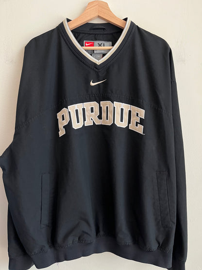 2000s Purdue University Spell Out  Nike Windbreaker (XL)