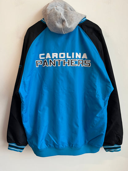 00s Carolina Panthers Reebok Hooded Jacket (XL)