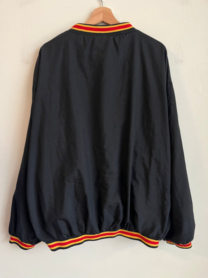 90s Kansas City Chiefs Black Reebok Windbreaker (XL)