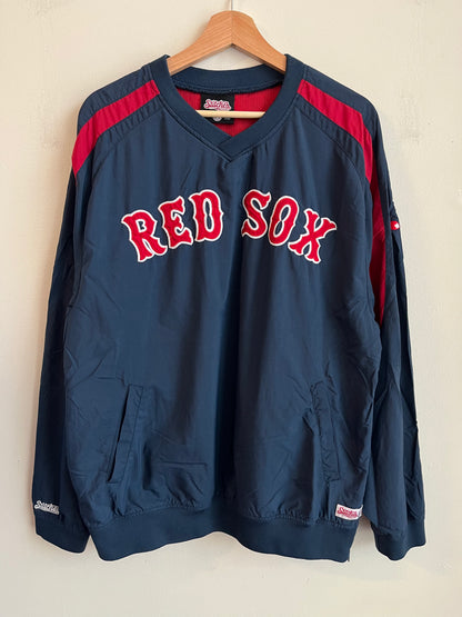 00s Boston Red Sox Stitches Embroidered Windbreaker (L)