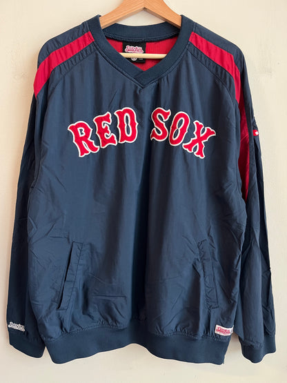 00s Boston Red Sox Stitches Embroidered Windbreaker (L)
