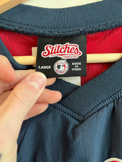 00s Boston Red Sox Stitches Embroidered Windbreaker (L)