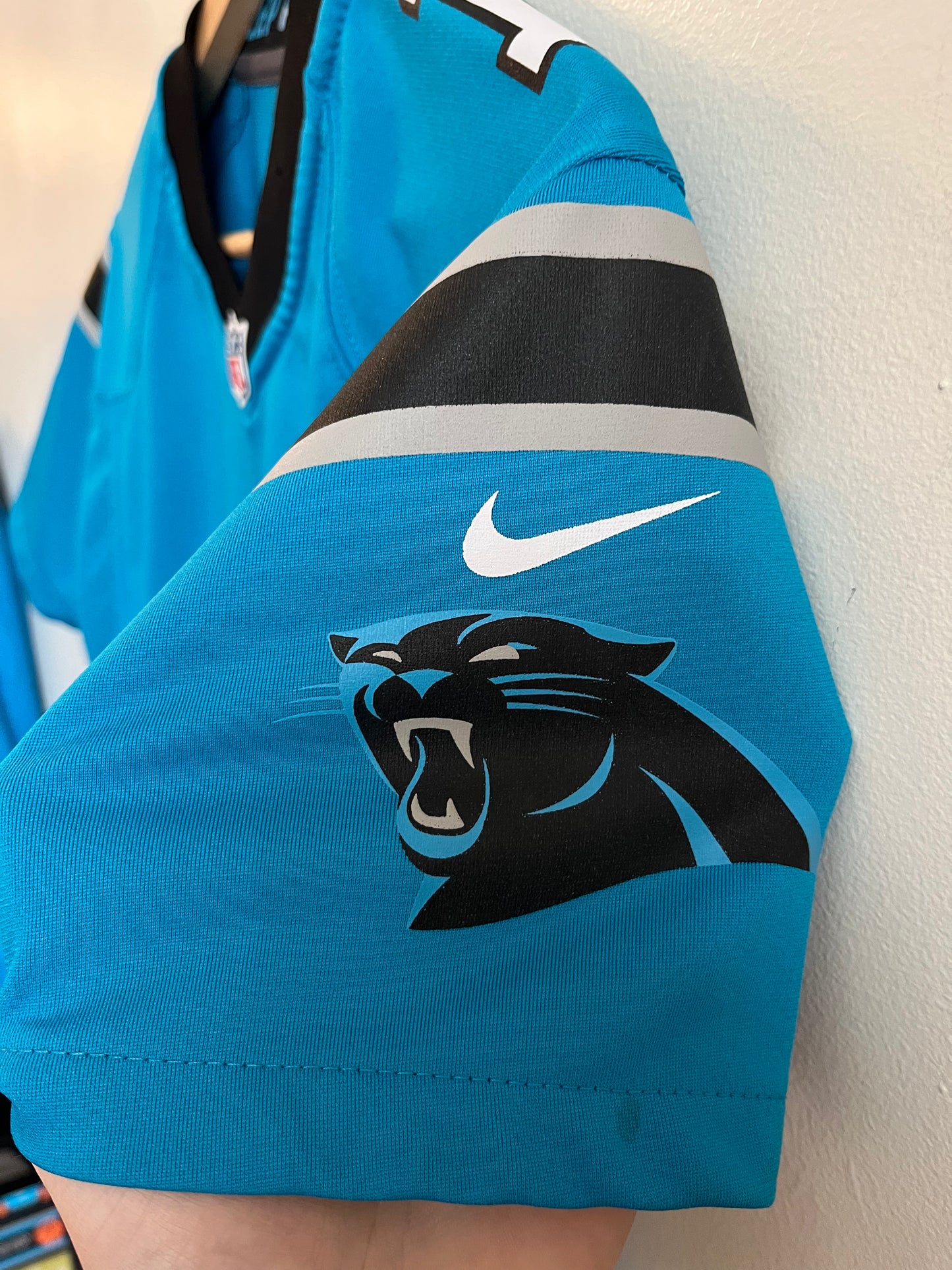 2016 Carolina Panthers Cam Newton Nike Blue Jersey (Youth M)