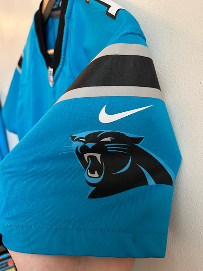 2016 Carolina Panthers Cam Newton Nike Blue Jersey (Youth M)