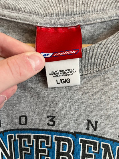 2003 Carolina Panthers Conference Champions Tee (L)
