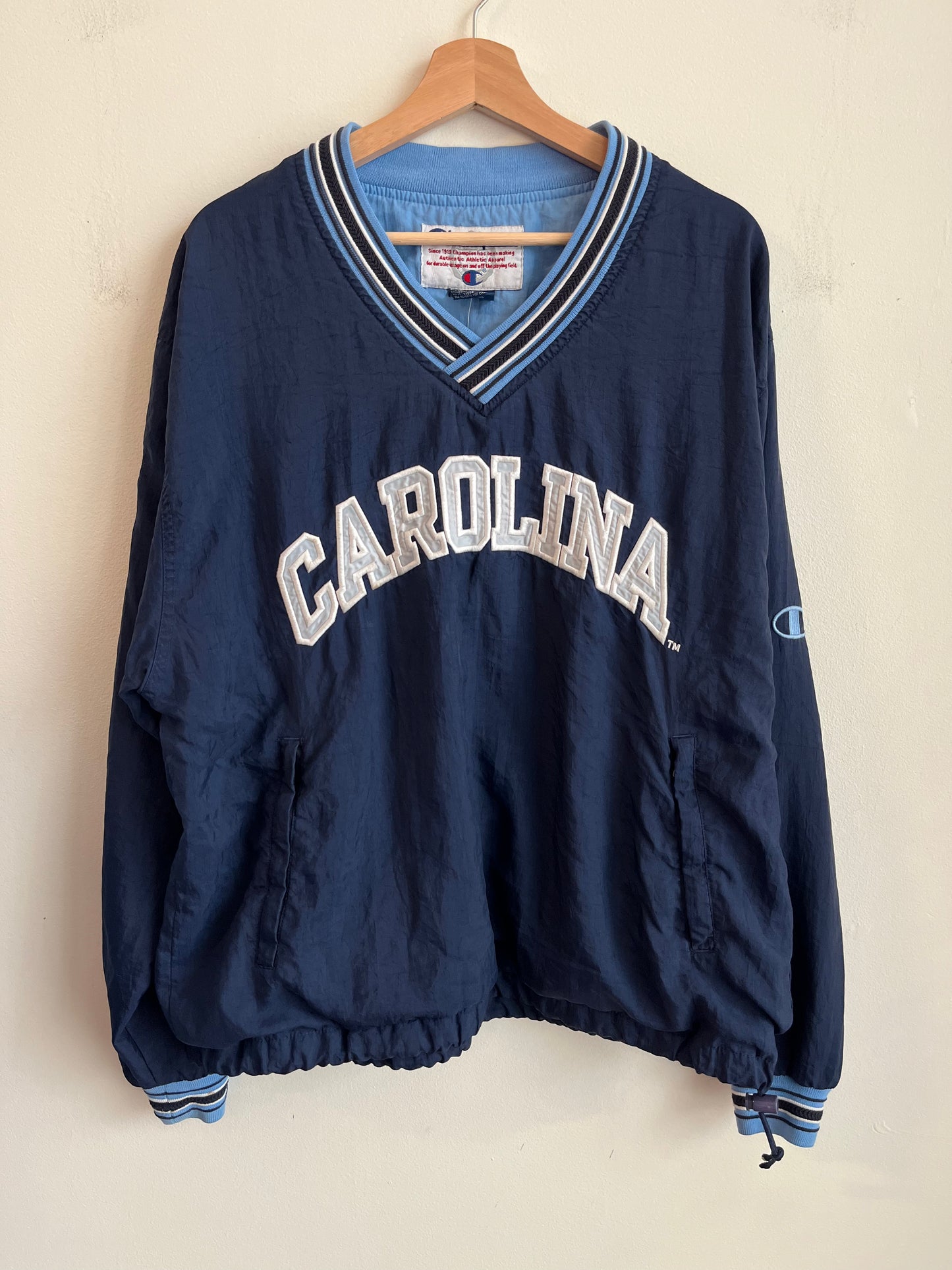90s UNC Carolina Champion Windbreaker (M)