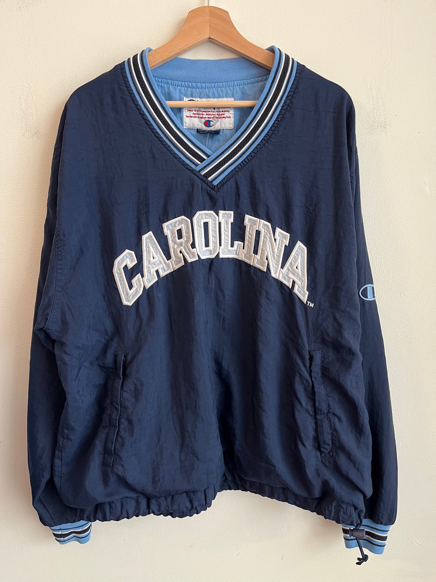 90s UNC Carolina Champion Windbreaker (M)