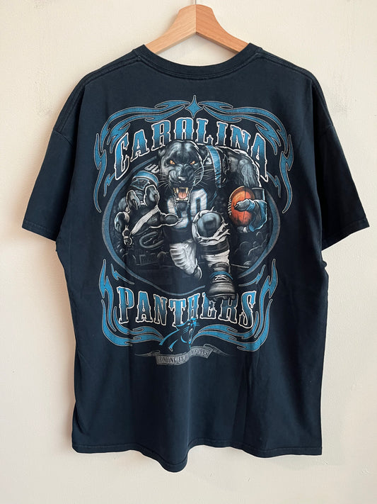 00s Carolina Panthers Big Graphic Tee (L)