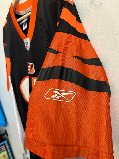 00s Cincinnati Bengals Chad Johnson Reebok Home Jersey (S)