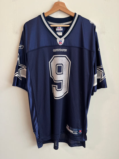 00s Dallas Cowboys Tony Romo Reebok Home Jersey (M)