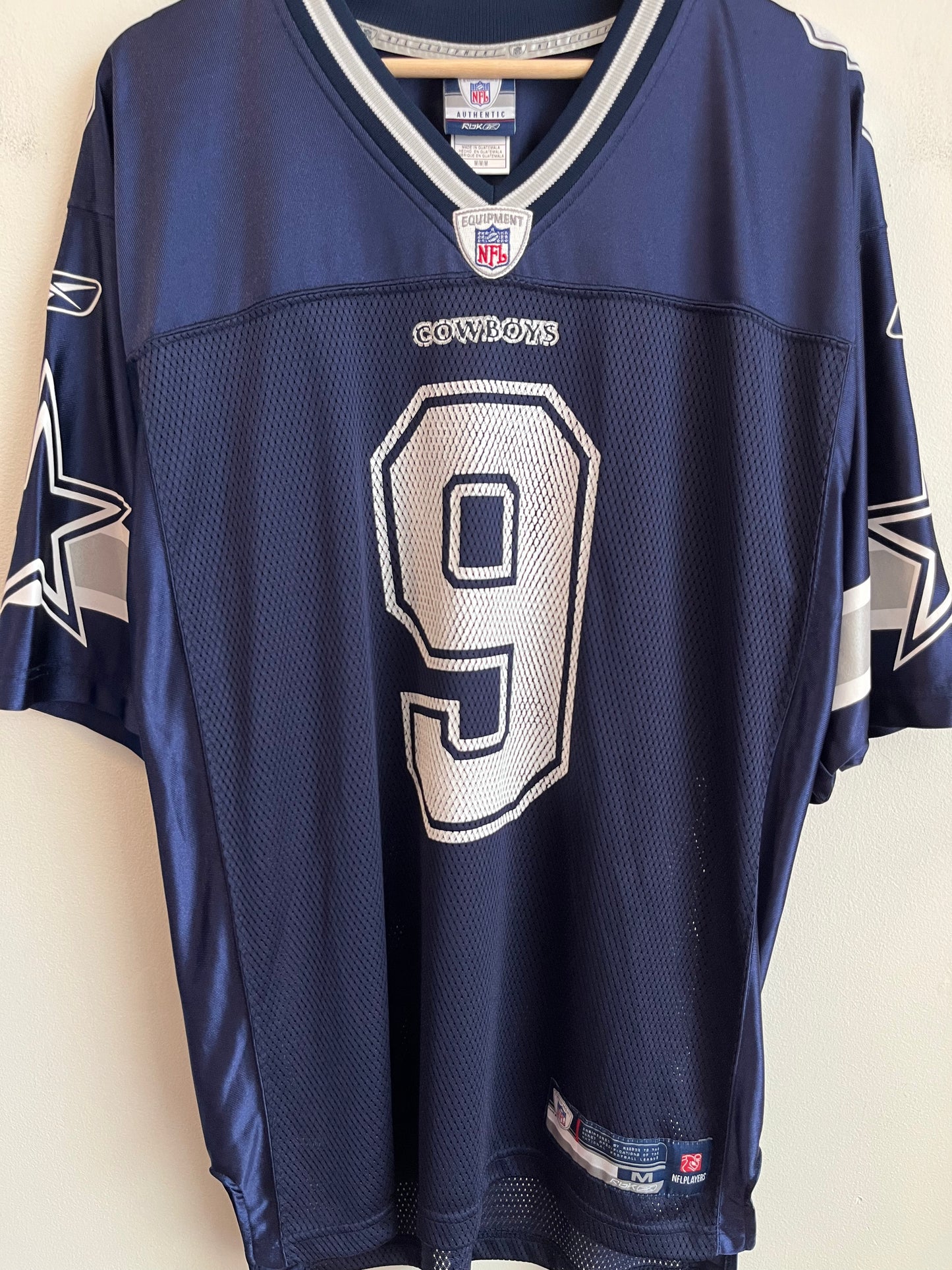00s Dallas Cowboys Tony Romo Reebok Home Jersey (M)