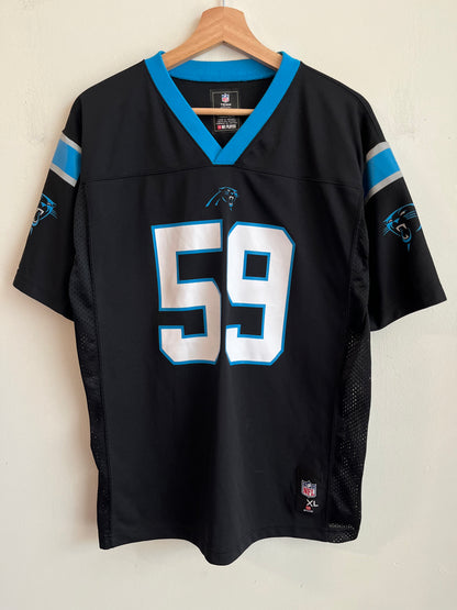 2010s Carolina Panthers Luke Kuechly NFL Players Jersey (Youth XL)
