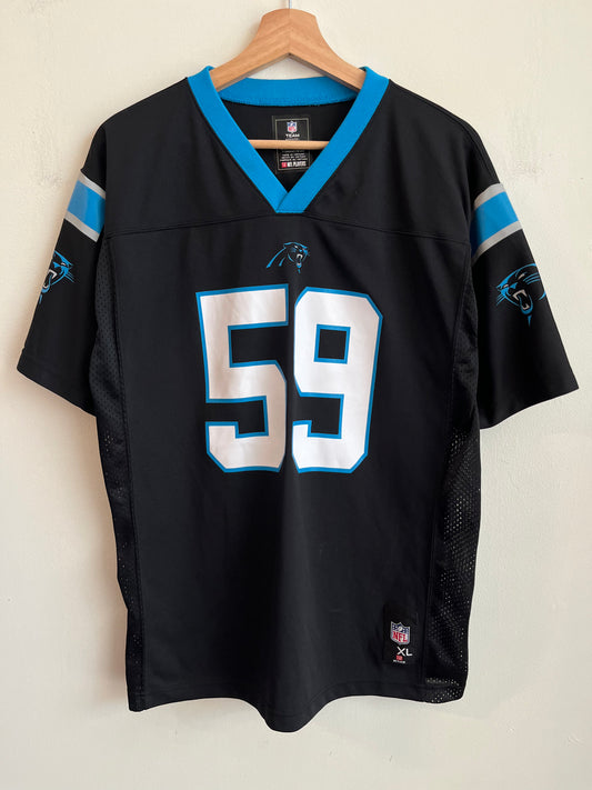 2010s Carolina Panthers Luke Kuechly NFL Players Jersey (Youth XL)