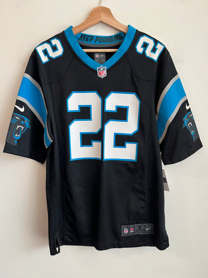 2010s Carolina Panthers Christian McCaffery Nike Home Jersey (S)