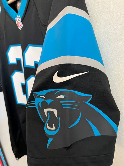 2010s Carolina Panthers Christian McCaffery Nike Home Jersey (S)