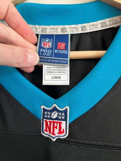 2010s Carolina Panthers Christian McCaffery Deadstock Jersey (L)