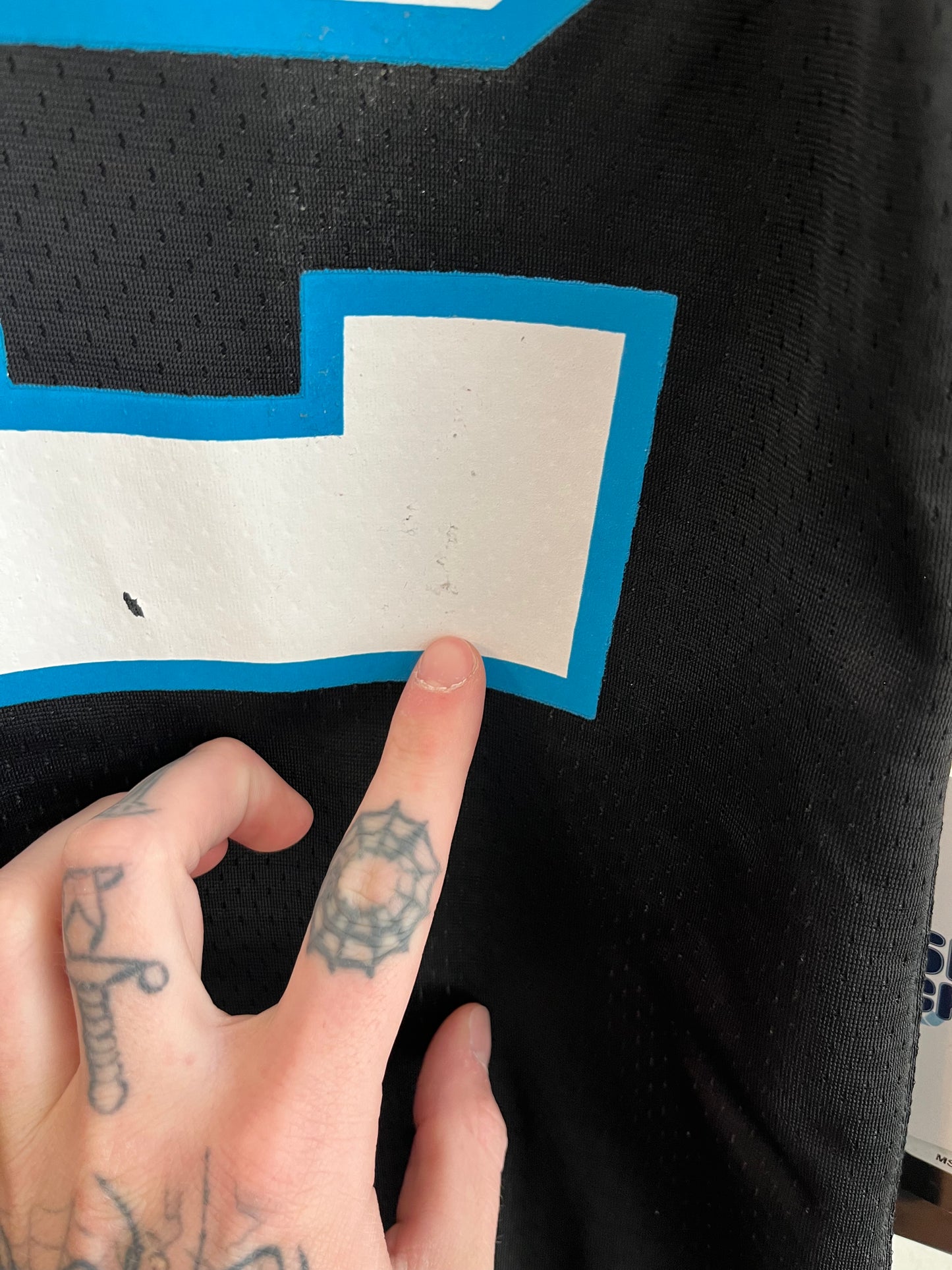 2010s Carolina Panthers Christian McCaffery Deadstock Jersey (L)