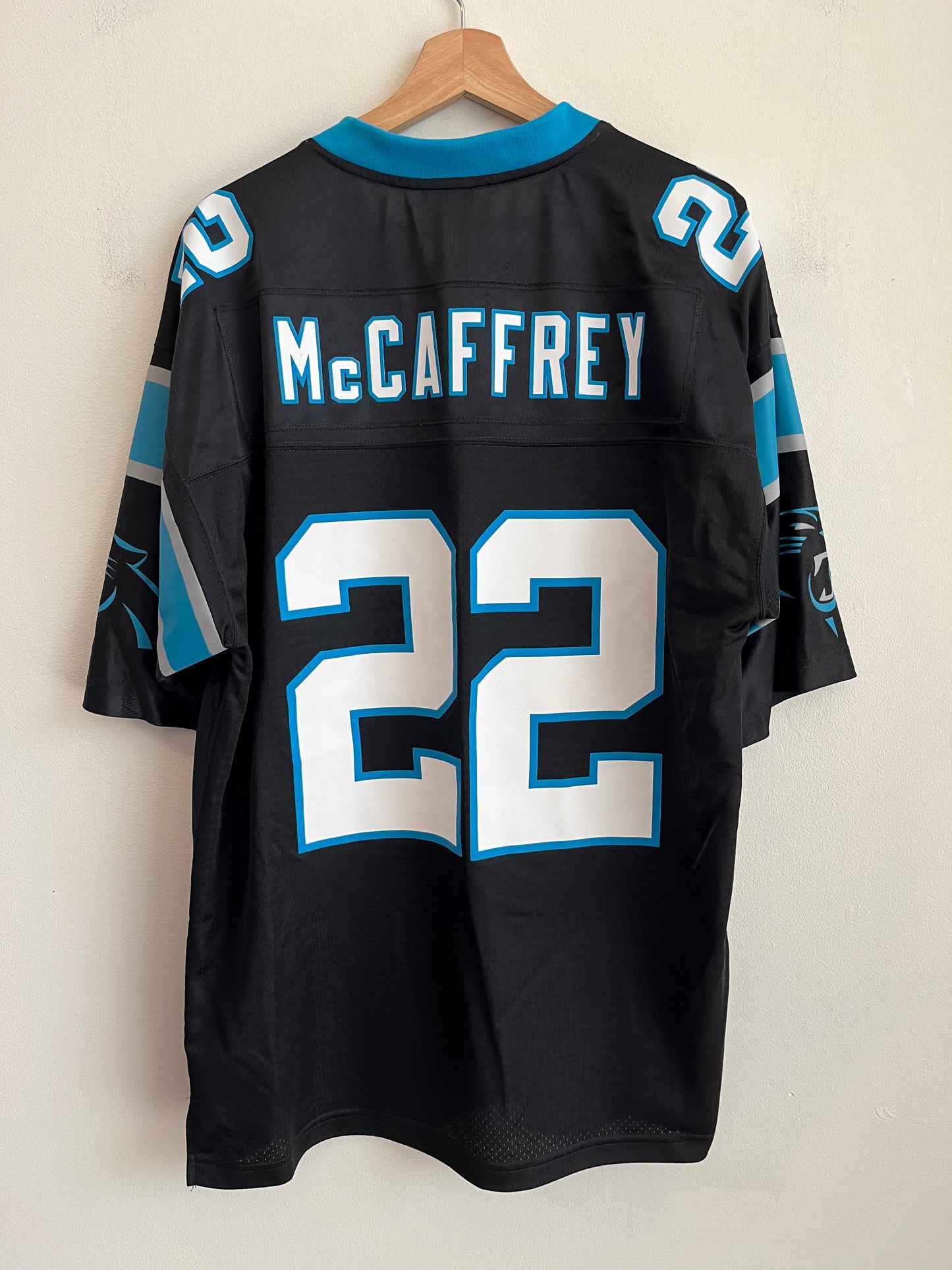 2010s Carolina Panthers Christian McCaffery Deadstock Jersey (L)