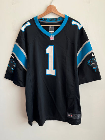 2010s Carolina Panthers Cam Newton Nike Home Jersey (XXL)