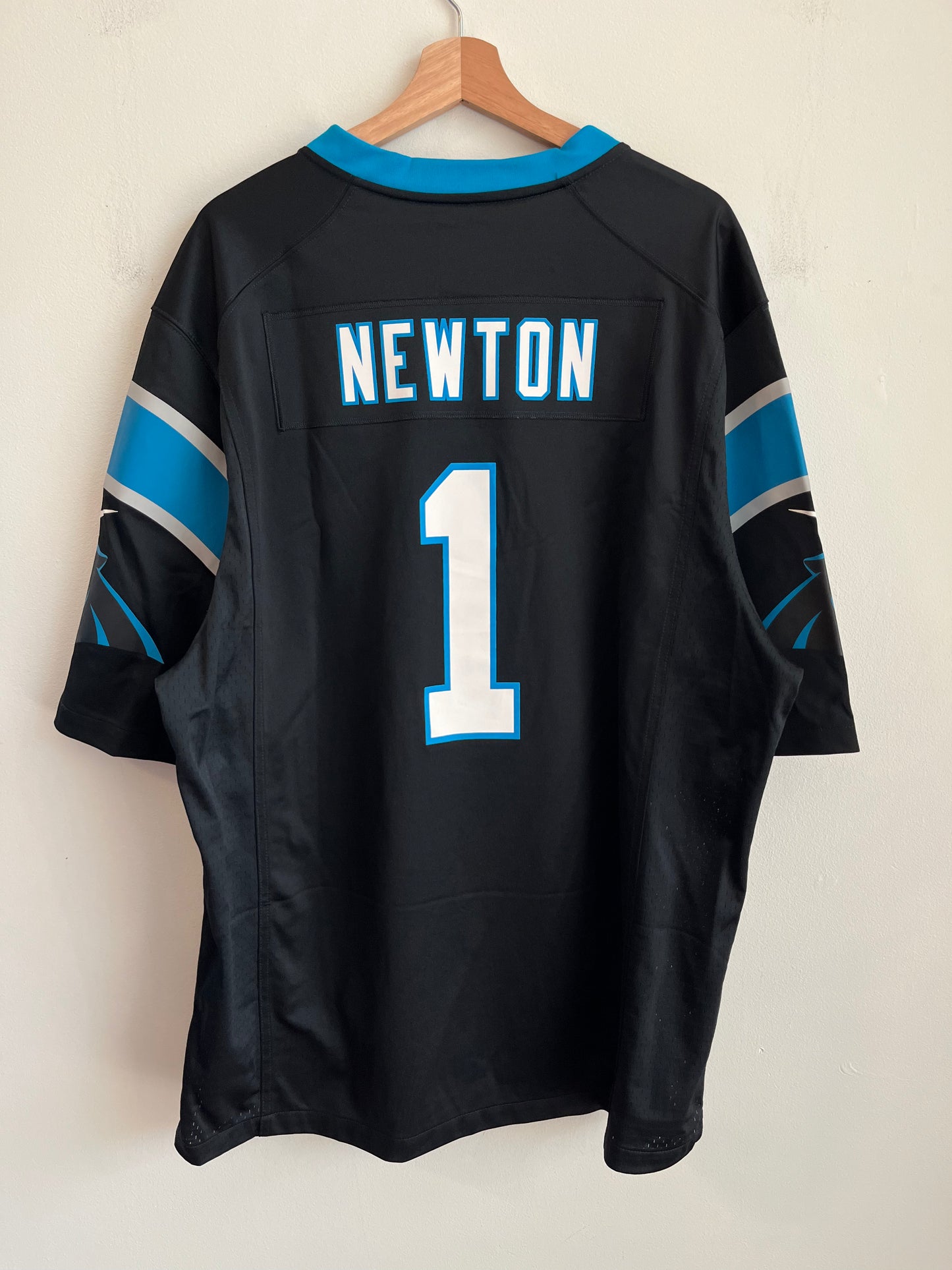 2010s Carolina Panthers Cam Newton Nike Home Jersey (XXL)