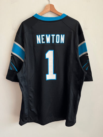 2010s Carolina Panthers Cam Newton Nike Home Jersey (XXL)