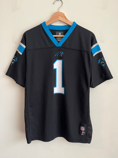 2010s Carolina Panthers Cam Newton NFL Players Jersey (Youth XL)