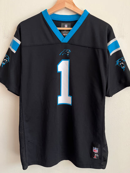 2010s Carolina Panthers Cam Newton NFL Players Jersey (Youth XL)