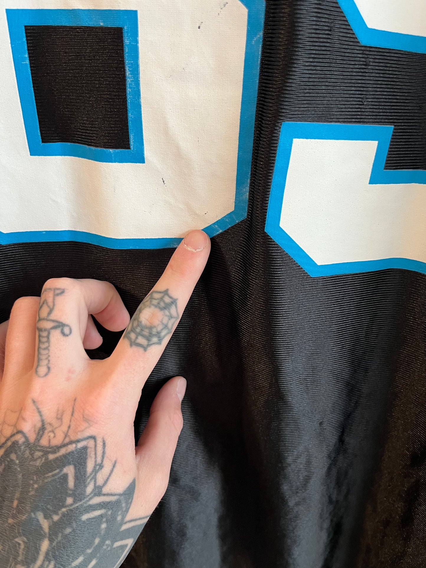 00s Carolina Panthers Steve Smith NFL Players Jersey (L)