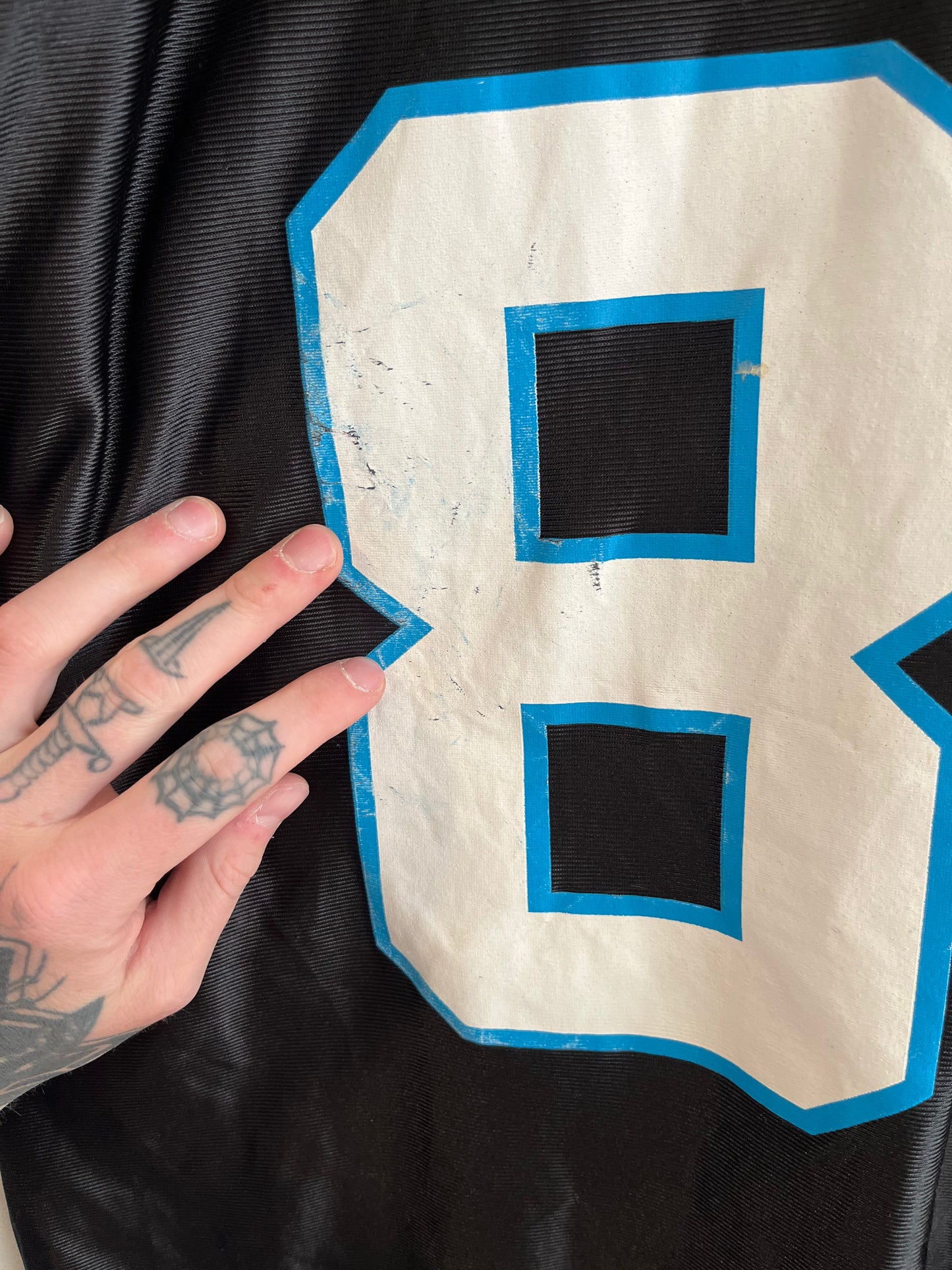 00s Carolina Panthers Steve Smith NFL Players Jersey (L)
