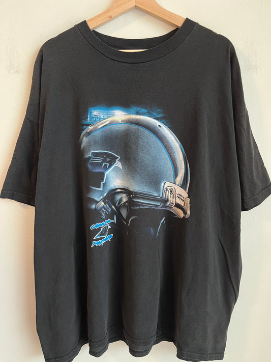 00s Carolina Panthers Helmet Tee (XXL)