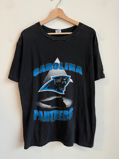 1993 Carolina Panthers Faded Shadow Starter Tee (L)