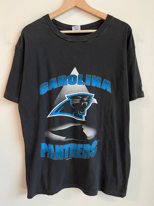 1993 Carolina Panthers Faded Shadow Starter Tee (L)