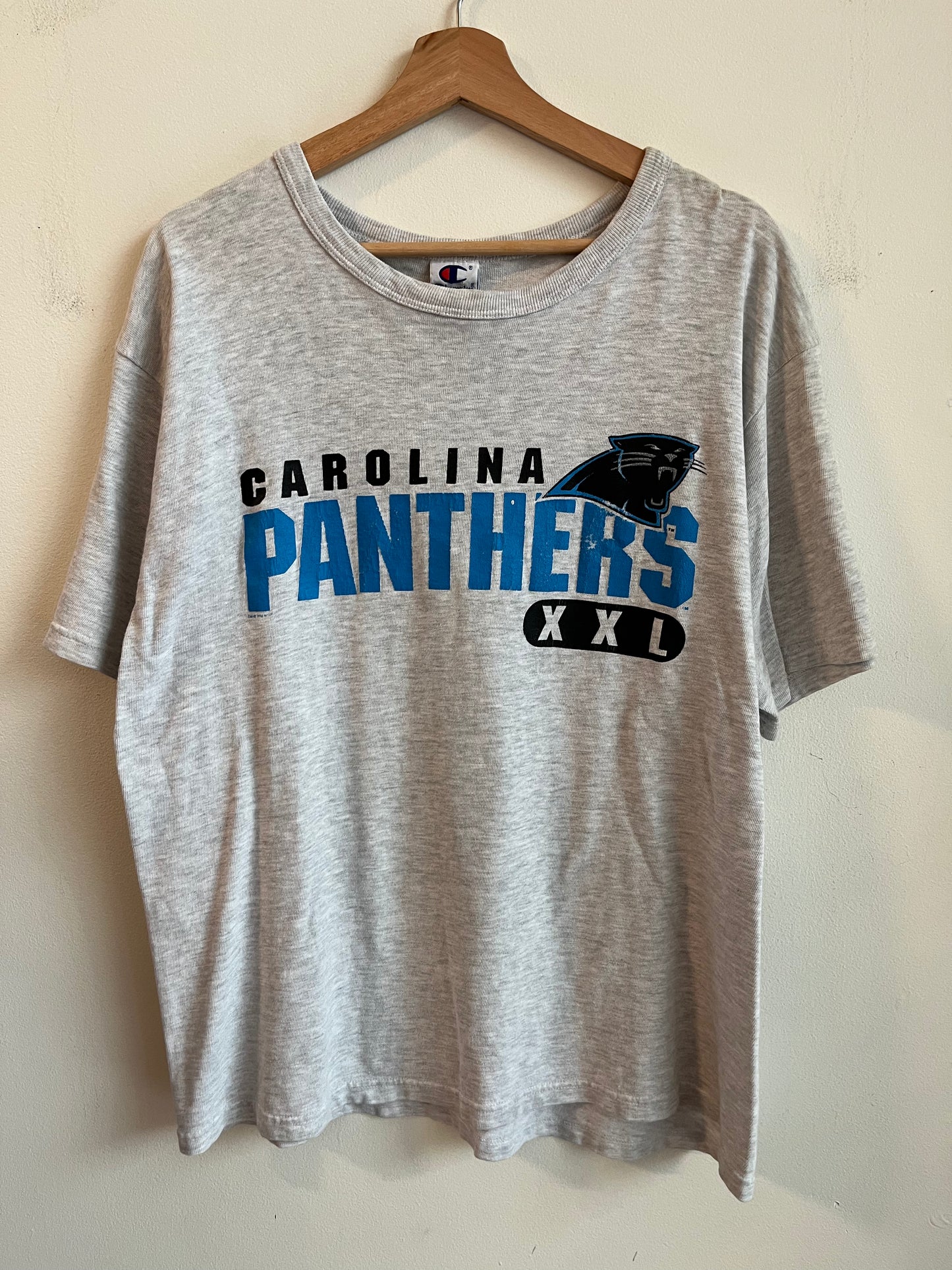 90s Carolina Panthers Champion XXL Tee (L)