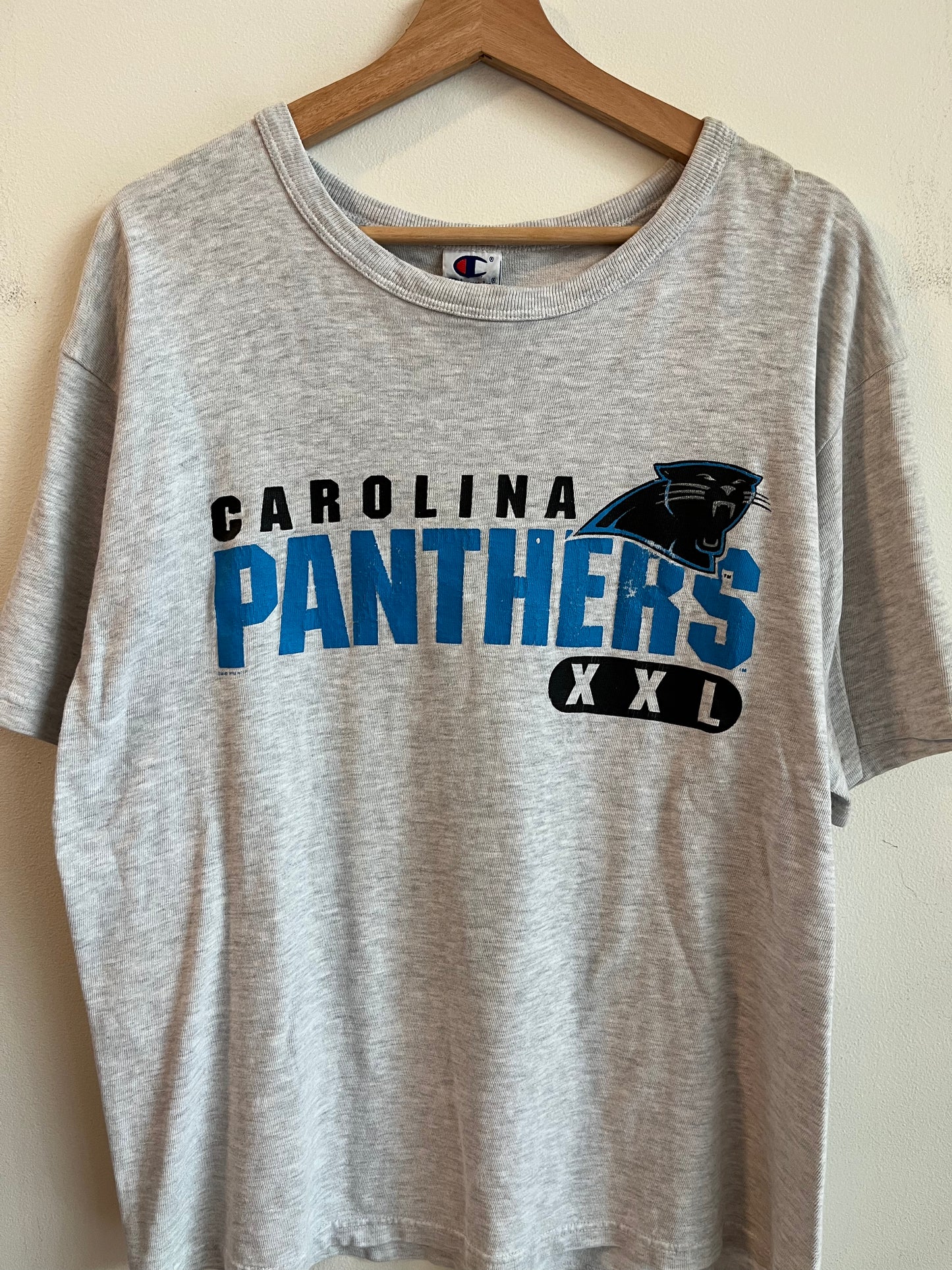 90s Carolina Panthers Champion XXL Tee (L)