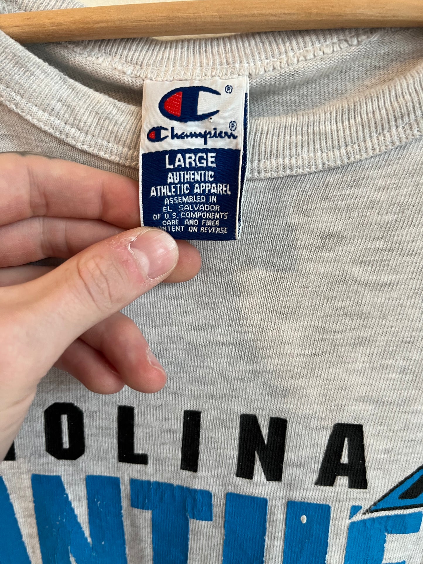 90s Carolina Panthers Champion XXL Tee (L)