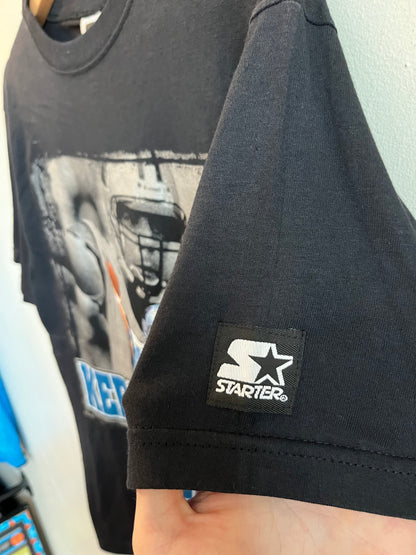 90s Carolina Panthers Kerry Collins Deadstock Starter Tee (Youth L)
