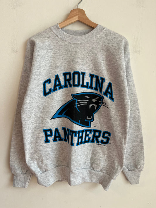 1993 Carolina Panthers Grey Competitor Crewneck (L)
