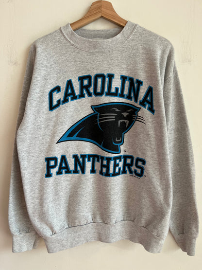 1993 Carolina Panthers Grey Competitor Crewneck (L)