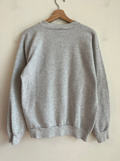 1993 Carolina Panthers Grey Competitor Crewneck (L)