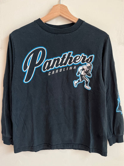 00s Carolina Panthers Long Sleeve NFL Shirt (Youth S)