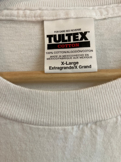 00s Carolina Panthers Tultex Spell Out Tee (XL)