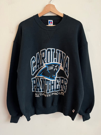 1995 Carolina Panthers Russell Athletics Pro Line Crewneck (XL)