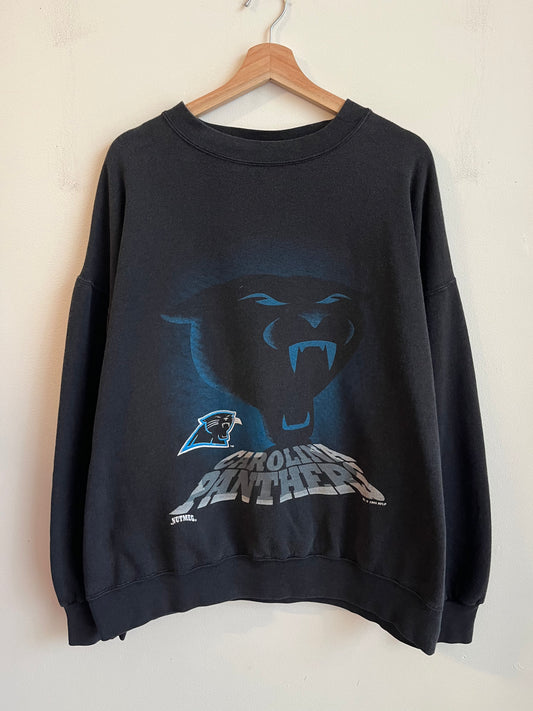 1993 Carolina Panthers Shadow Graphic Crewneck (XL)
